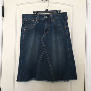 Levi’s denim skirt